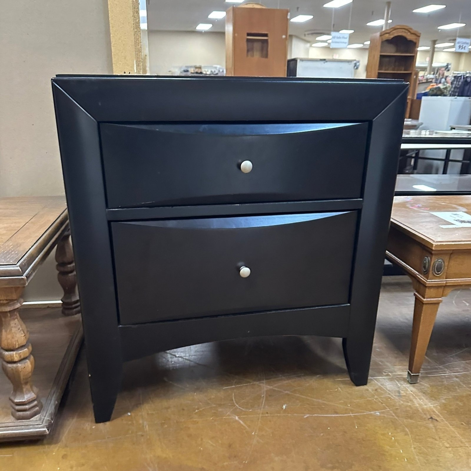 Bloom & Grain Piece 014 two-drawer nightstand before transformation
