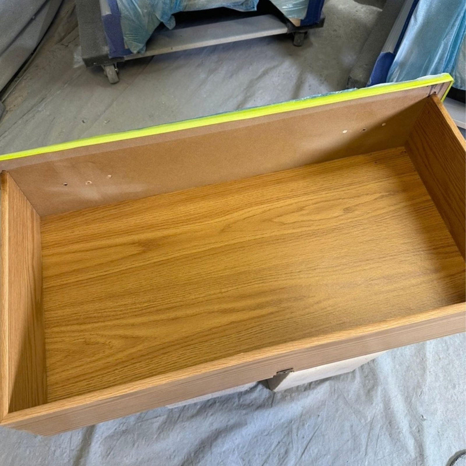 Bloom & Grain Pieces 018–020 bedroom furniture set before refinishing