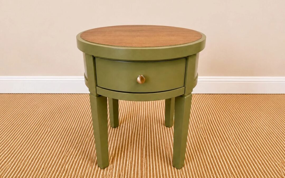 Oregano Round End Table