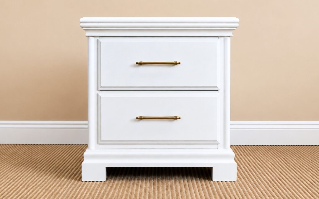 Creamy White Nightstand